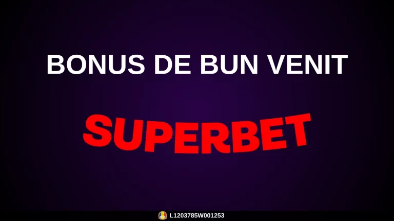 Bonus de bun venit Superbet