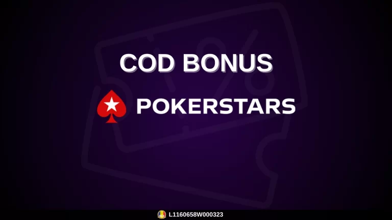 Cod Bonus PokerStars